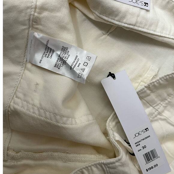 Joe's Jeans Workwear Jogger Pants Milk white 30 NWT - Picture 6 of 6